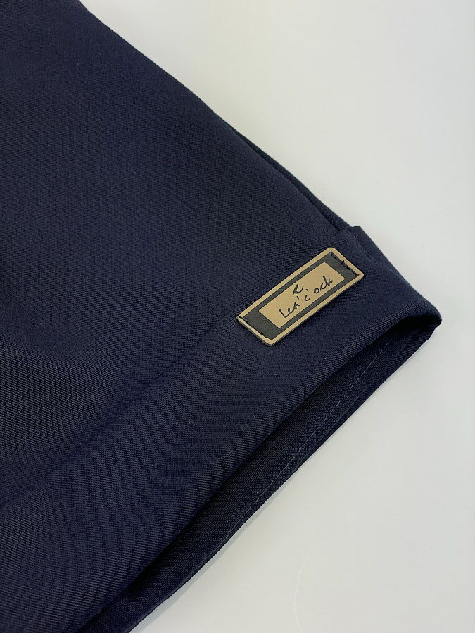 Школьные шорты для девочки MakRus темно-синие 106 - размеры