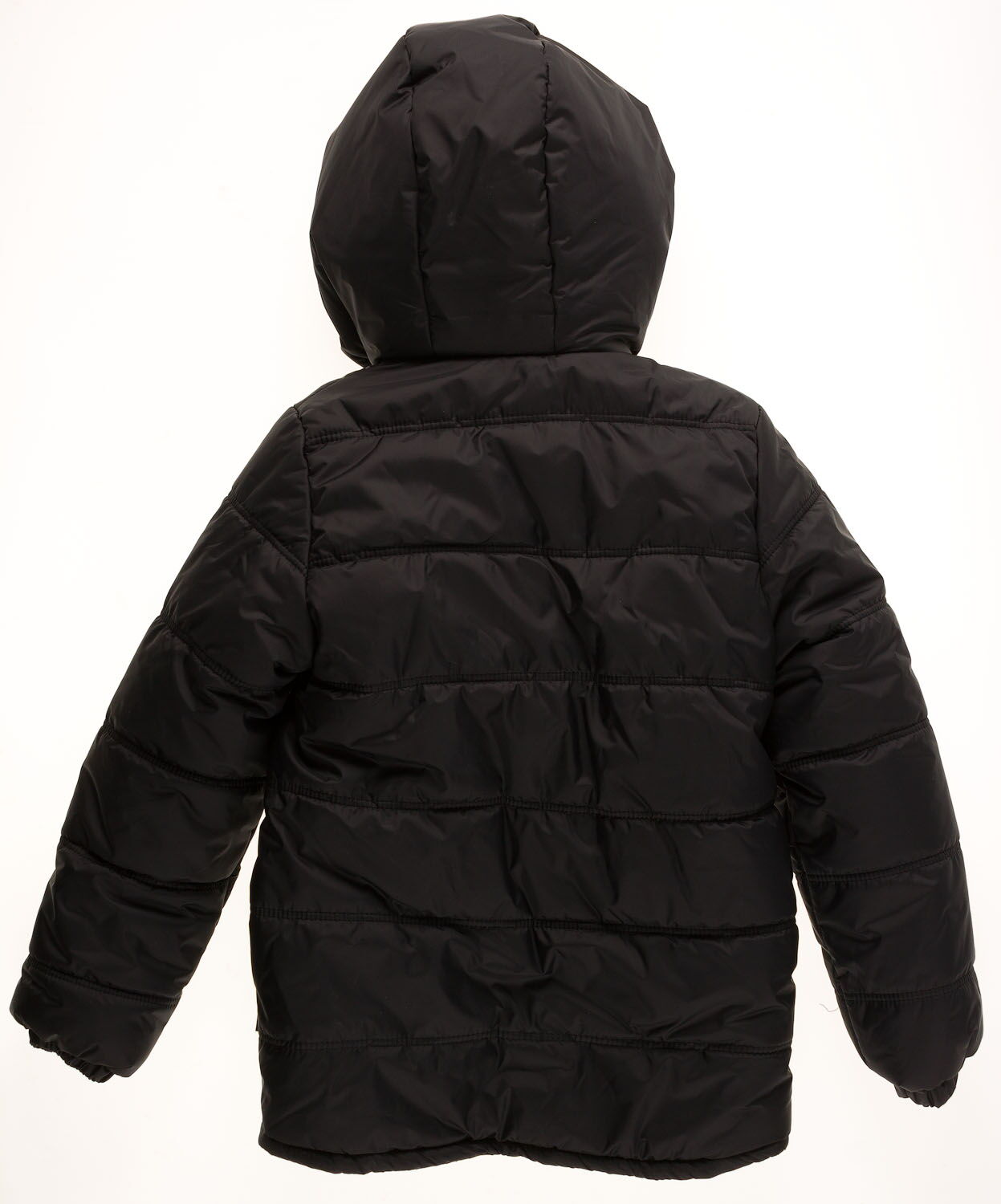 Куртка зимняя для мальчика Одягайко черная 20046 - размеры