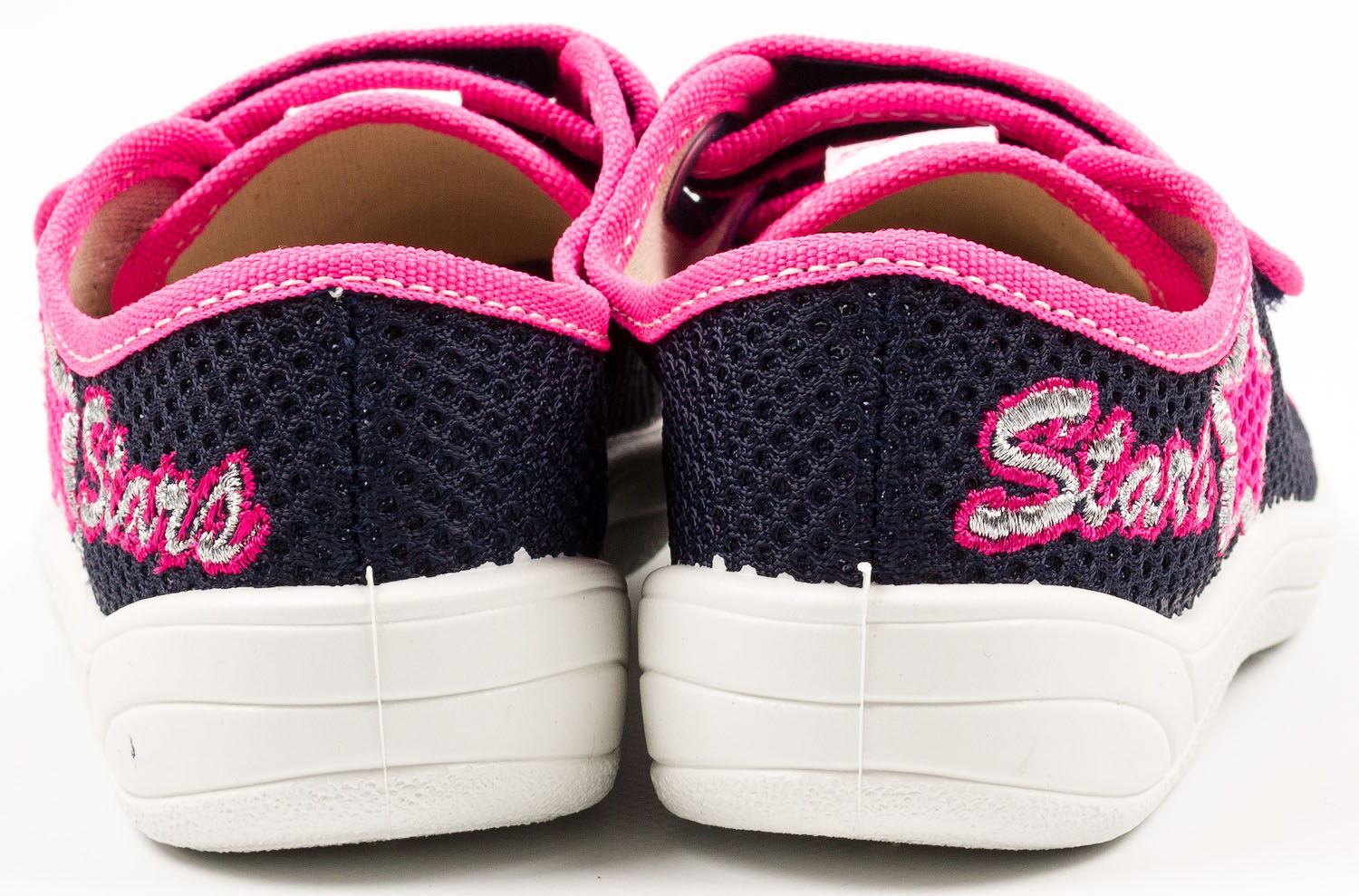 Полукеды на липучке для девочки Waldi САША малиновые 191/253-102 - Киев