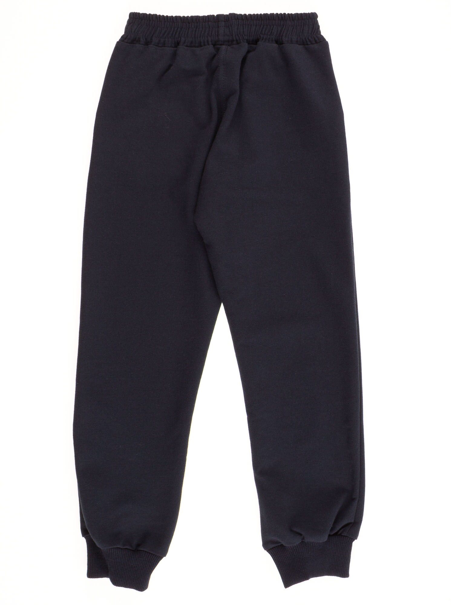 Спортивные штаны для мальчика Adidas темно-синие  - фото