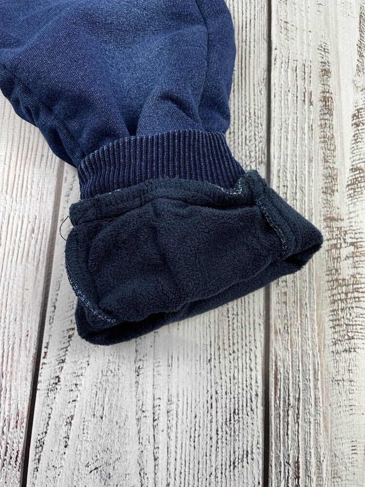 Утепленные джинсы-джогеры Grace синие 85926 - фото