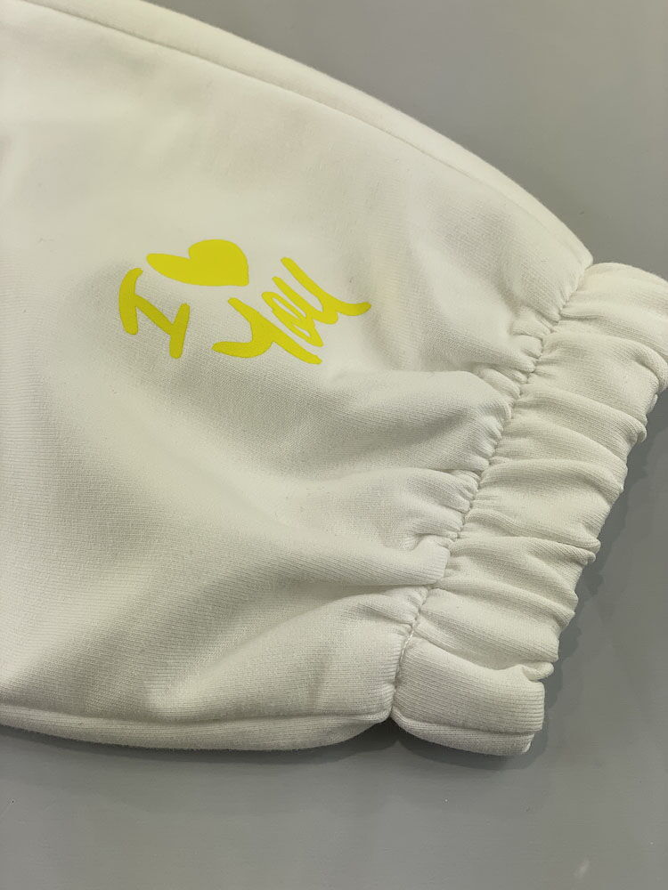 Стильный костюм для девочки Mevis Happy Weekend белый 4855-01 - картинка