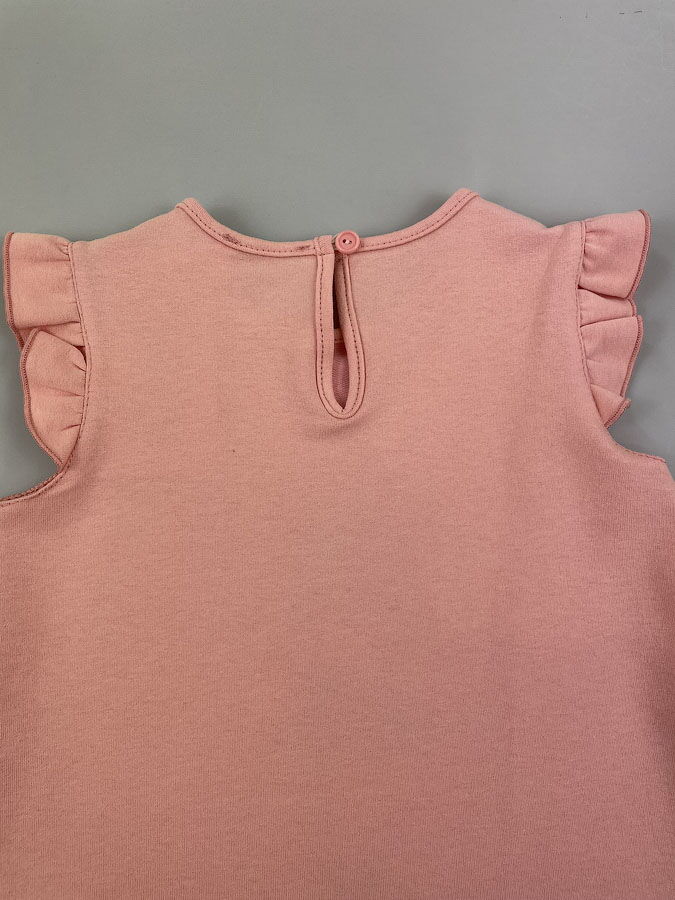 Платье для девочки Mevis розовое 3767-06 - фото