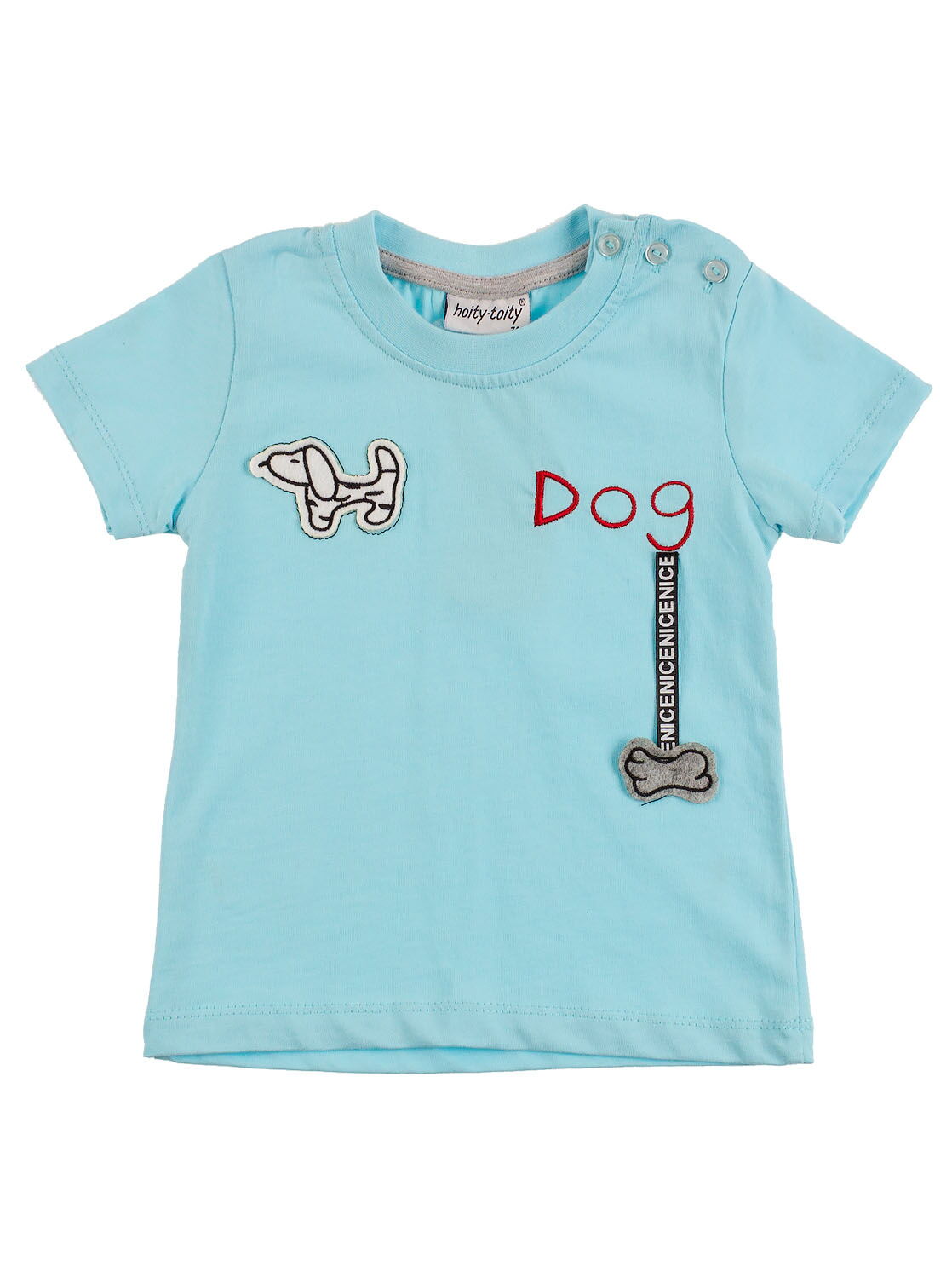 Комплект футболка и шорты Hoity-toity Dog голубой 0059 - фото