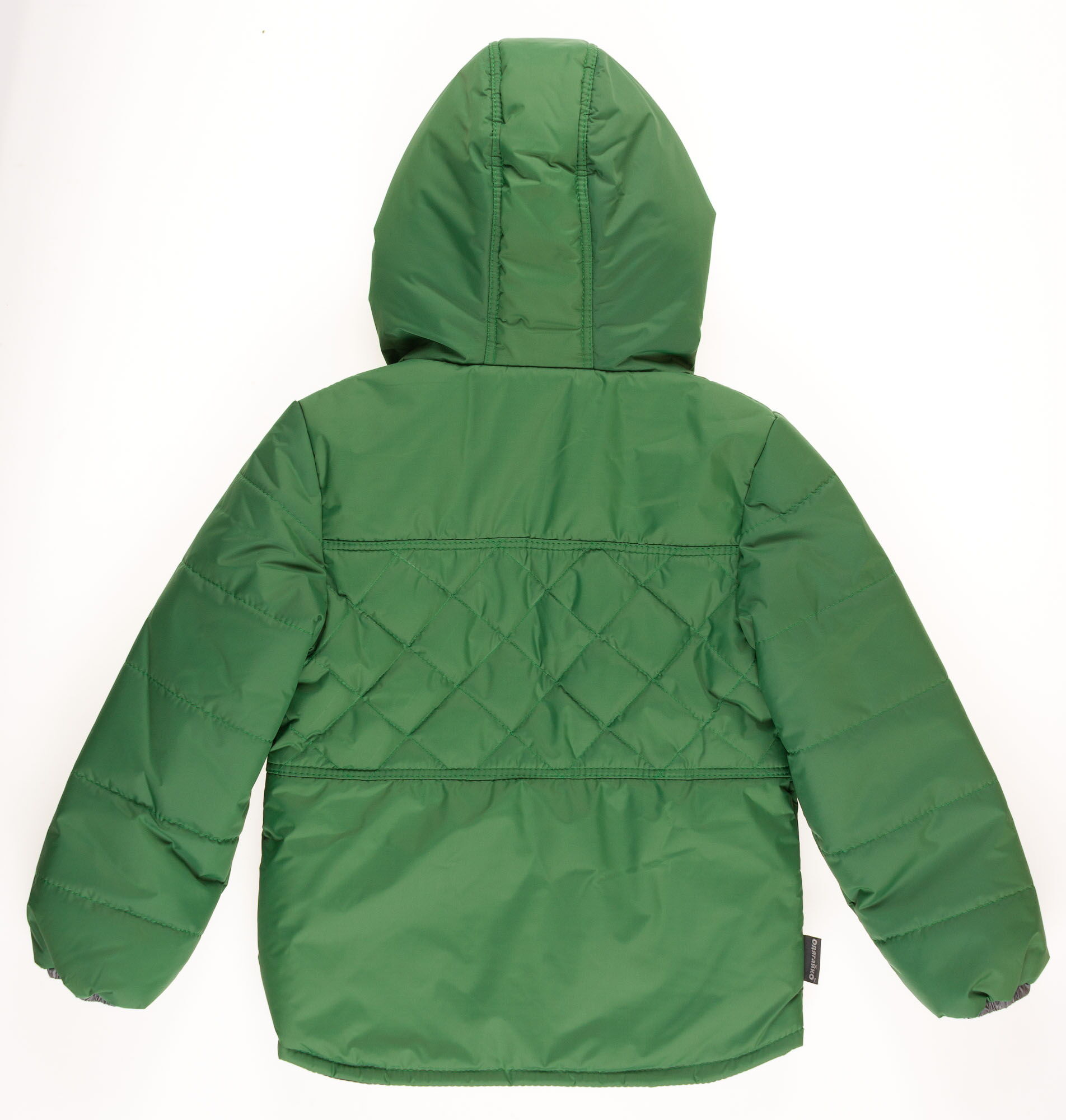 Куртка для мальчика ОДЯГАЙКО зеленая 22112 - фото