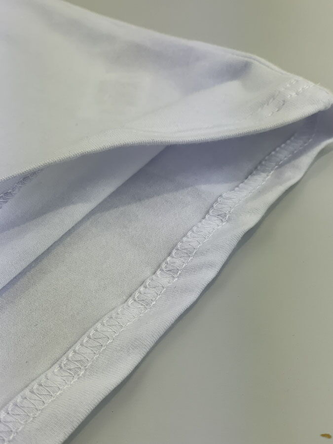 Футболка для девочки Фламинго Smile белая 778-061 - фотография