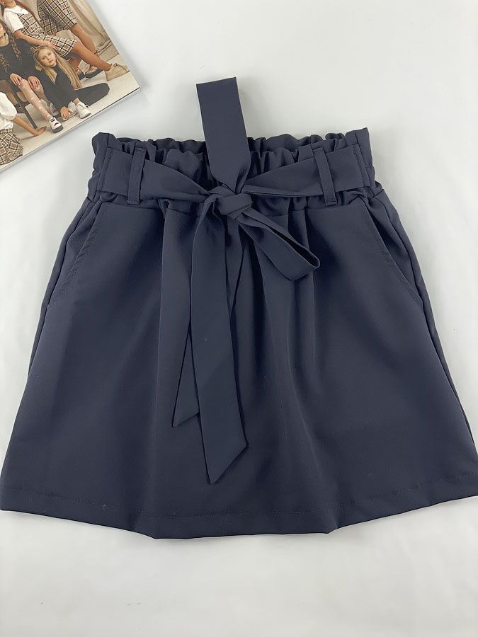 Школьная юбка для девочки SmileTime Nice темно-синяя OF20-04-2 - цена