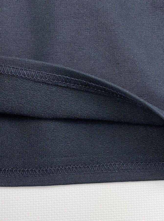 Школьный комбинезон для девочки Mevis синий 3741-01 - фотография