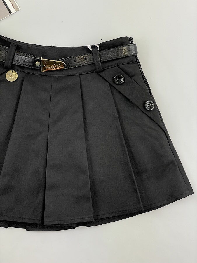 Юбка-шорты для девочки Suzie Стэффи черная 14705 - картинка
