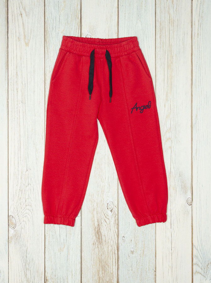 Спортивные штаны для девочки Breeze коралловые 15309 - размеры