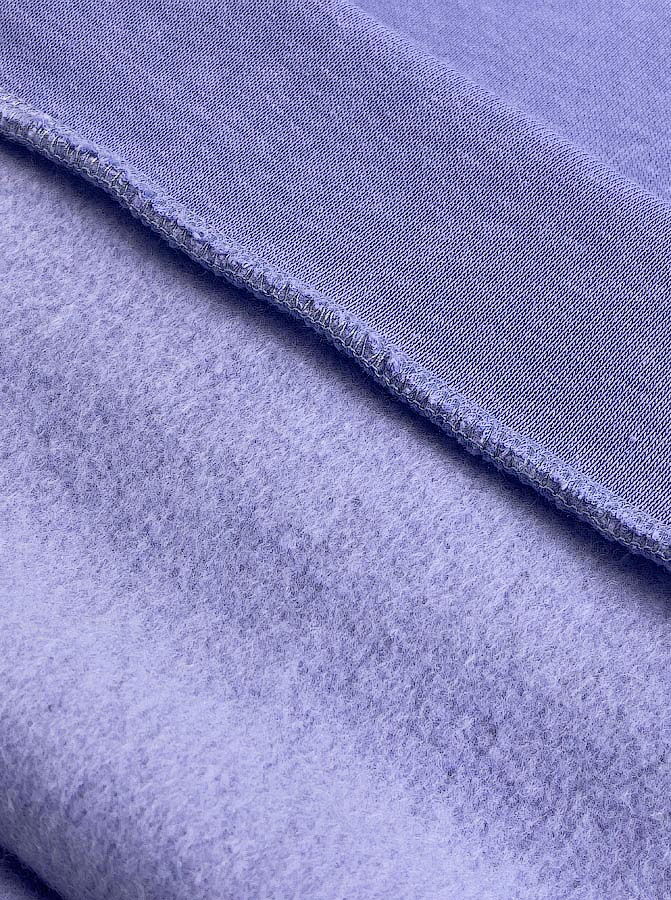 Утепленная кофта-худи для девочки Mevis NYC сиреневая 3938-01 - фотография