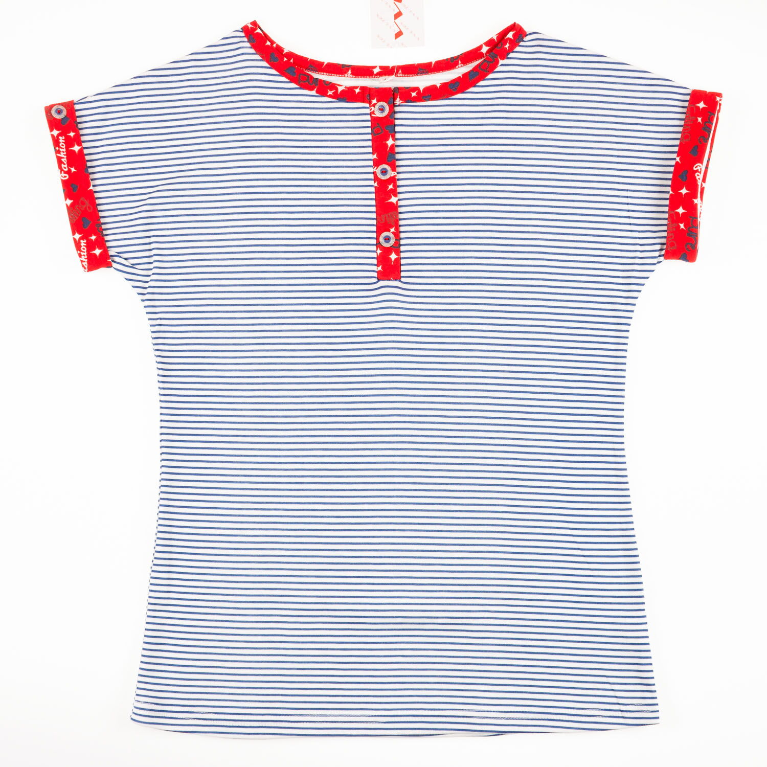 Комплект женский (футболка+шорты) VVL полоска 371 - размеры
