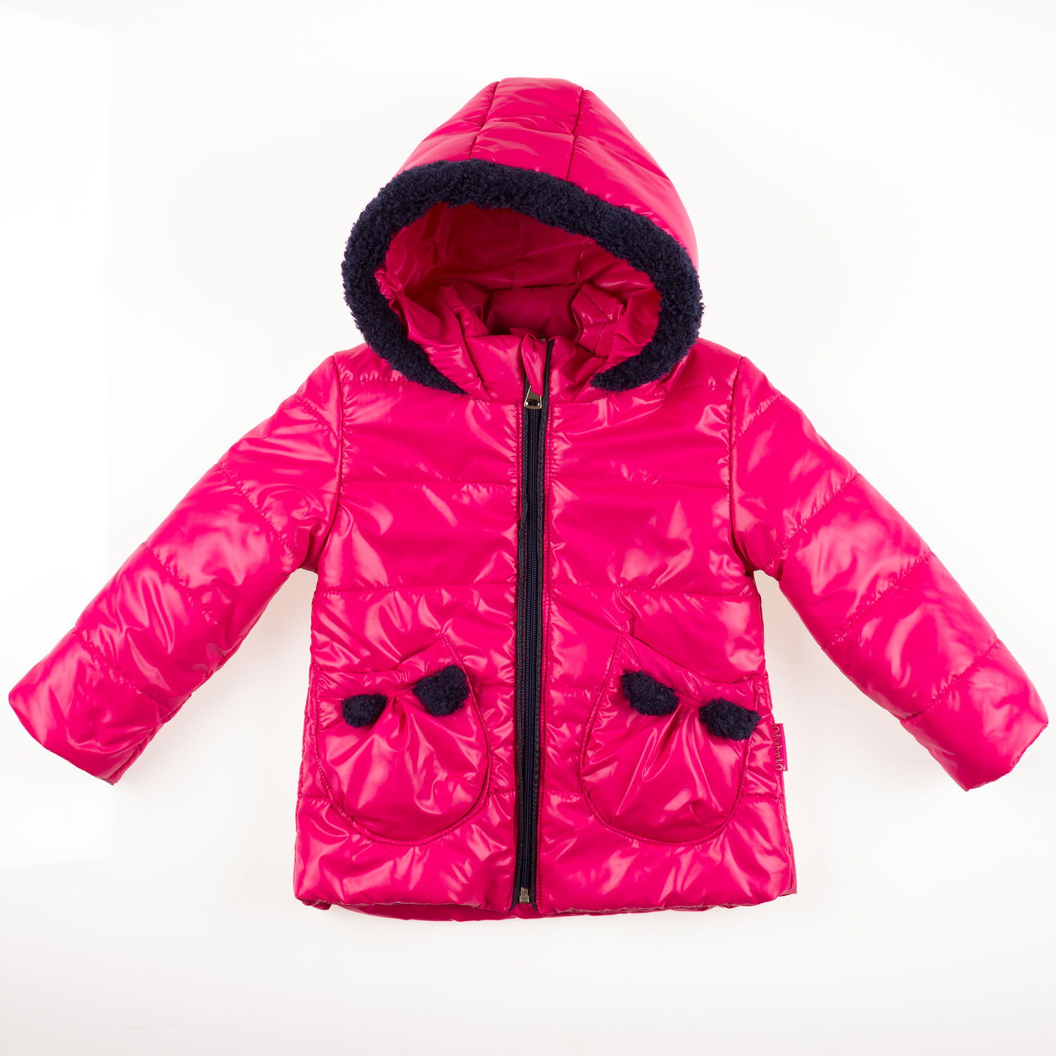 Куртка для девочки ОДЯГАЙКО малиновая 22102 - цена