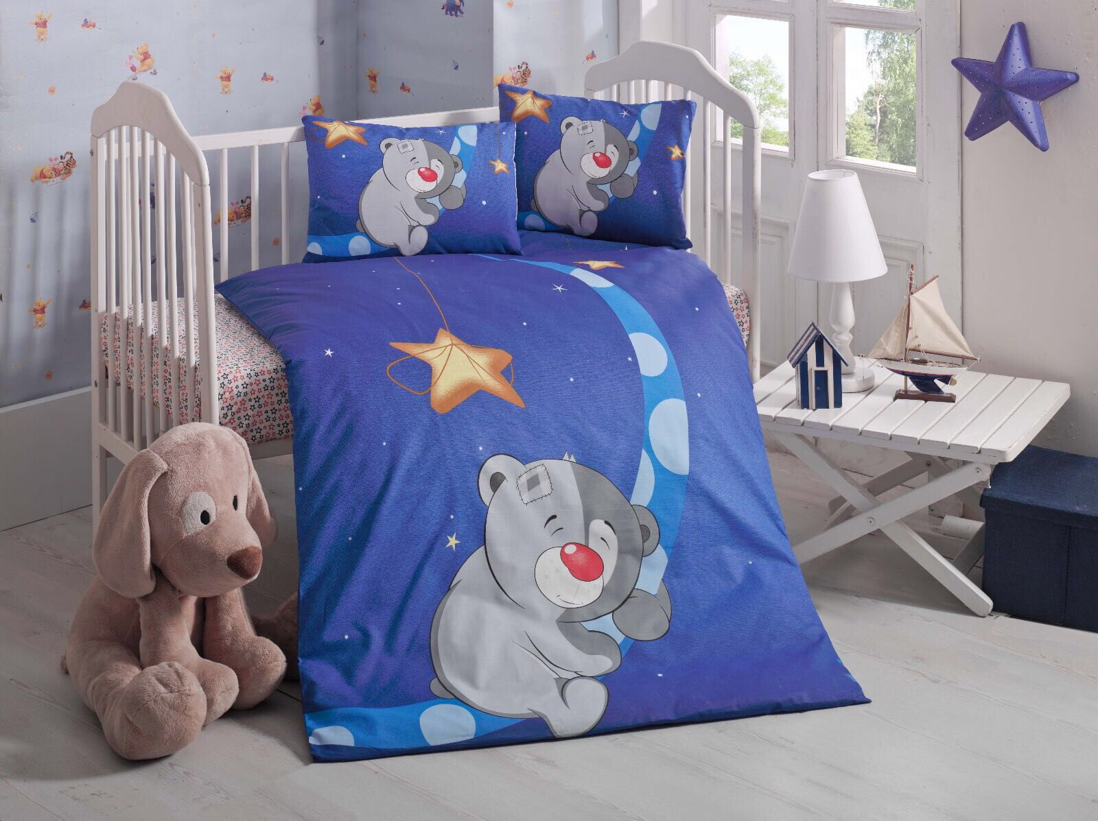 Комплект постельного белья в детскую кроватку LIGHTHOUSE KEYIF 100*150/2*35*45 - цена