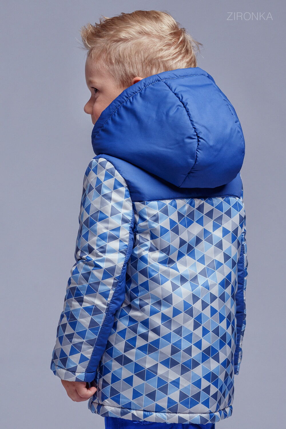 Куртка для мальчика Zironka синяя 2101-1 - фотография