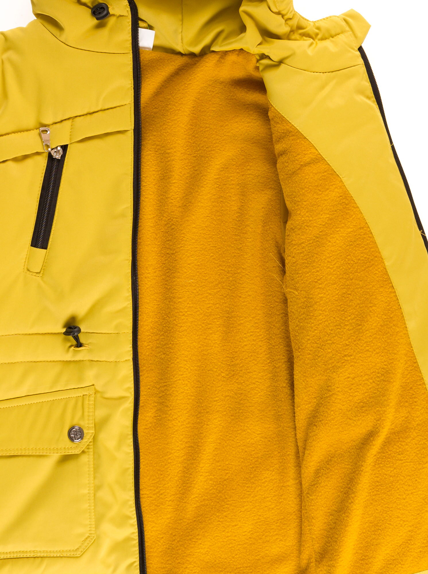 Куртка для мальчика ОДЯГАЙКО желтая 22149О - картинка