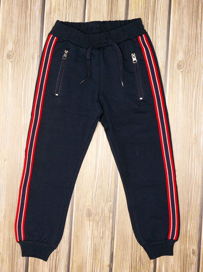 Спортивные штаны для мальчика Breeze темно-синие 13051 - размеры