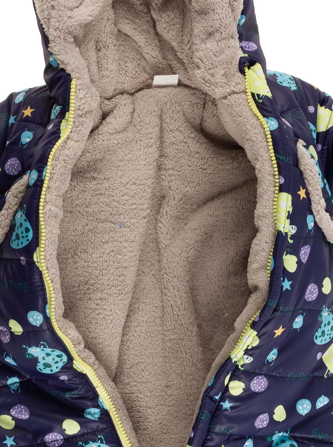 Конверт зимний для новорожденного Одягайко синий 32017 - фото