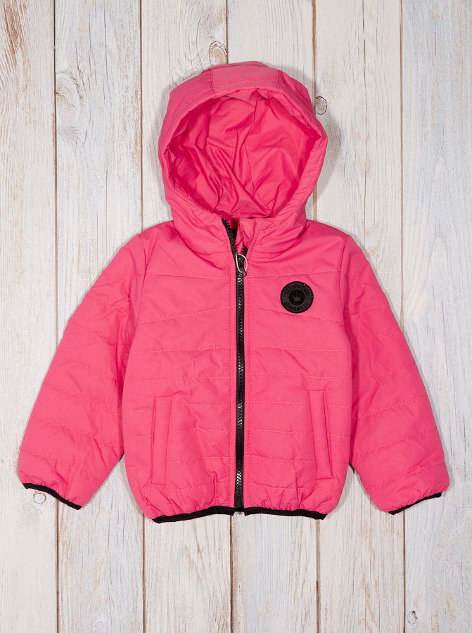 Демисезонная куртка для девочки Kidzo Kitty розовая 59 - цена