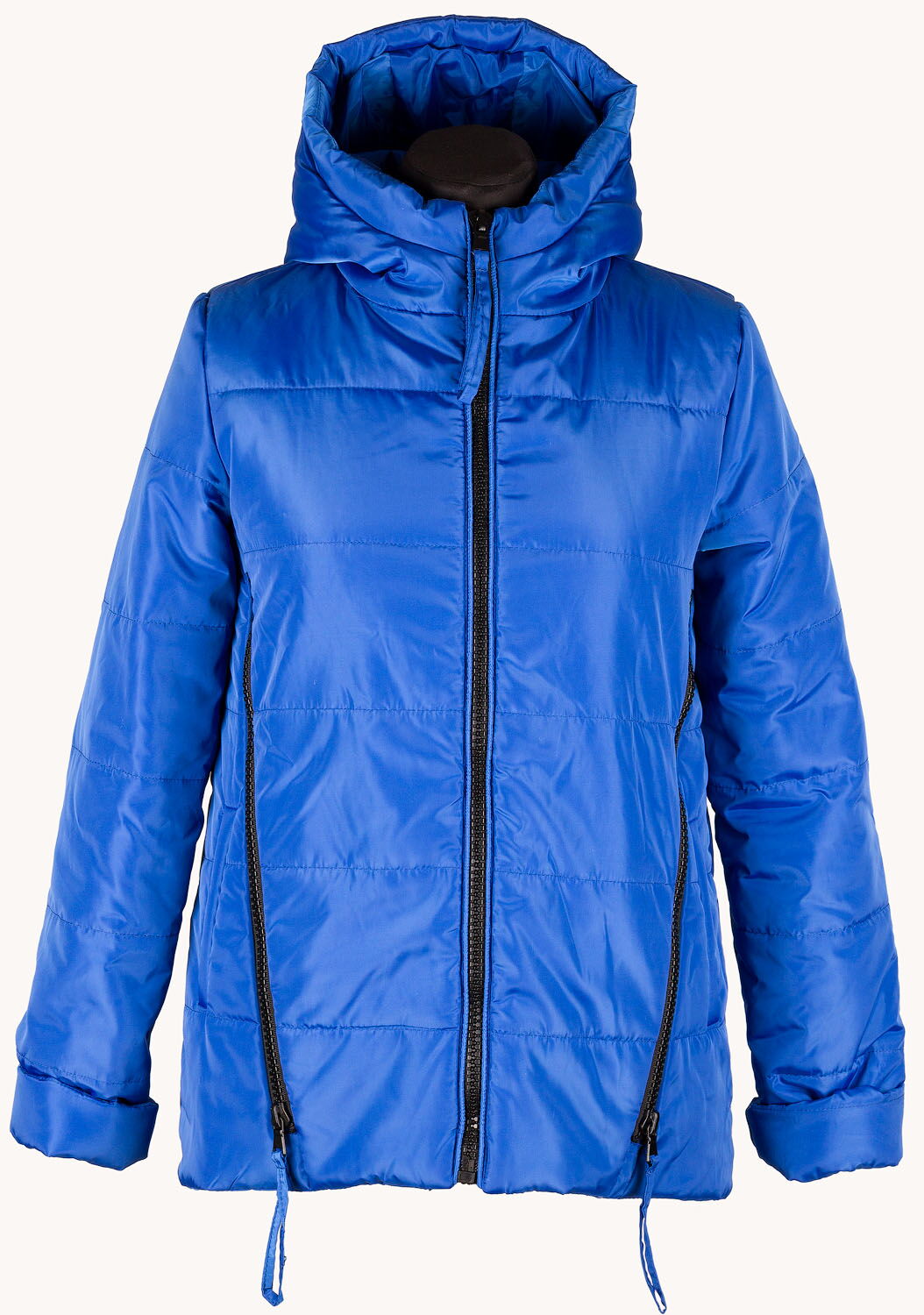 Куртка для девочки ОДЯГАЙКО синяя 25002 - размеры
