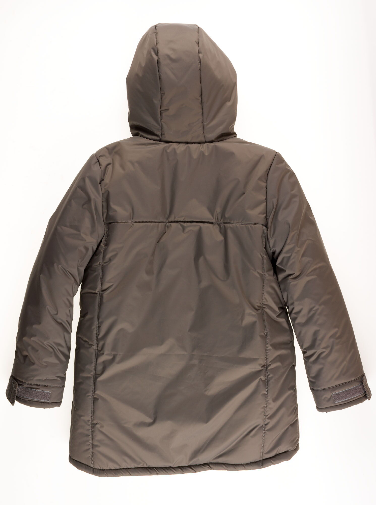 Куртка зимняя для мальчика Одягайко серая 20079 - размеры