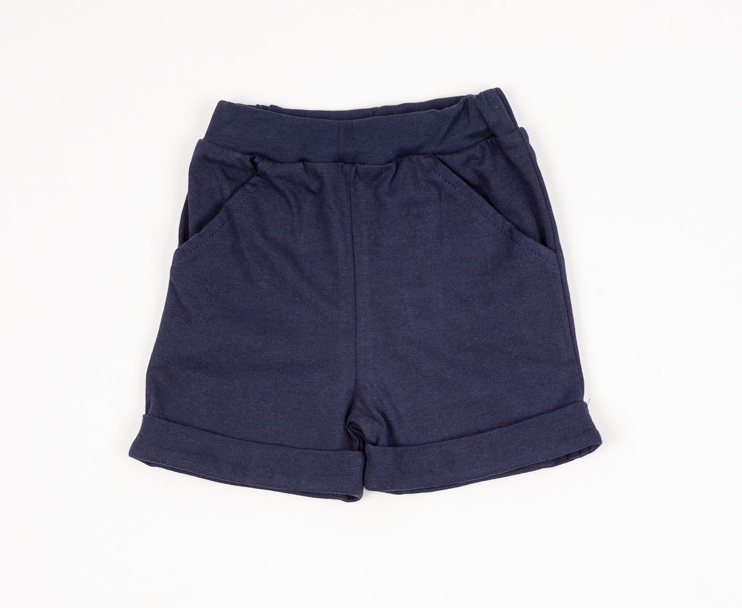 Комплект для мальчика (футболка+шорты) Фламинго темно-синий 587-129 - картинка