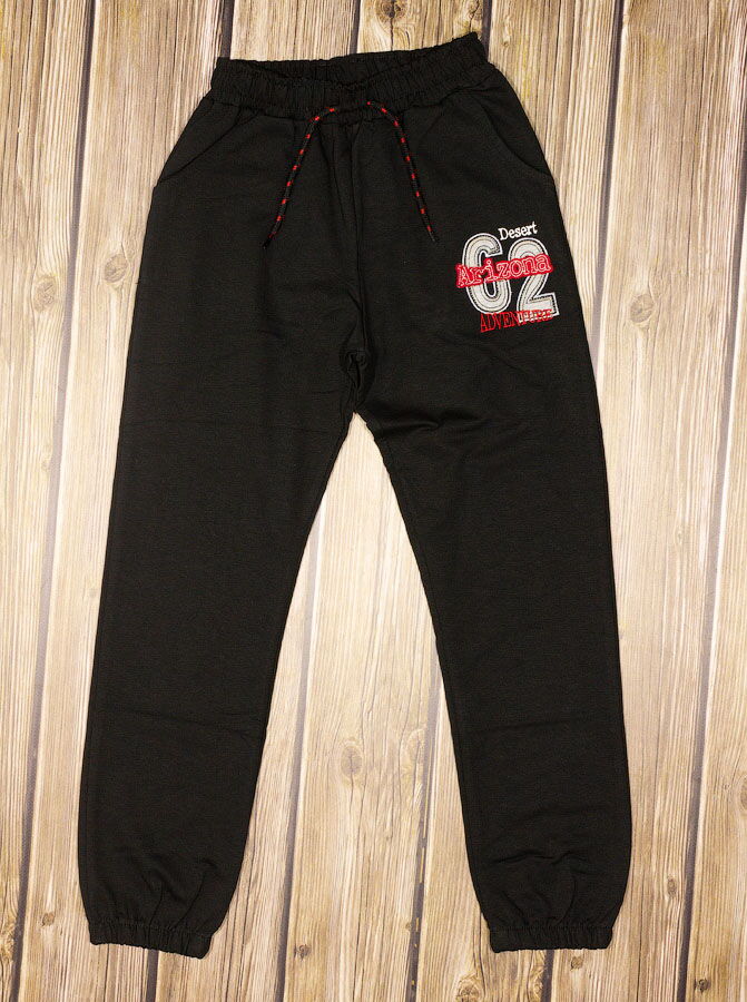 Спортивные штаны для мальчика Breeze черные 14608 - цена