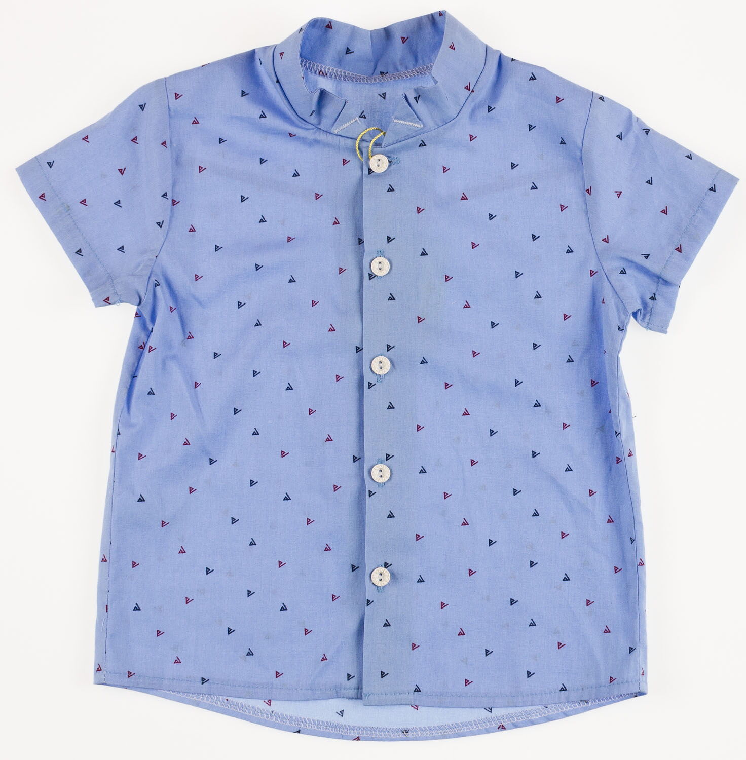 Комплект для мальчика (рубашка+шорты) Маленьке сонечко СТИВЕН голубой - фото