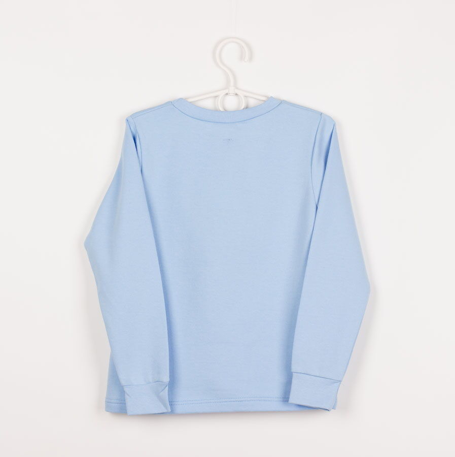 Пижама утепленная для мальчика Valeri tex голубая 1770-55-055 - размеры
