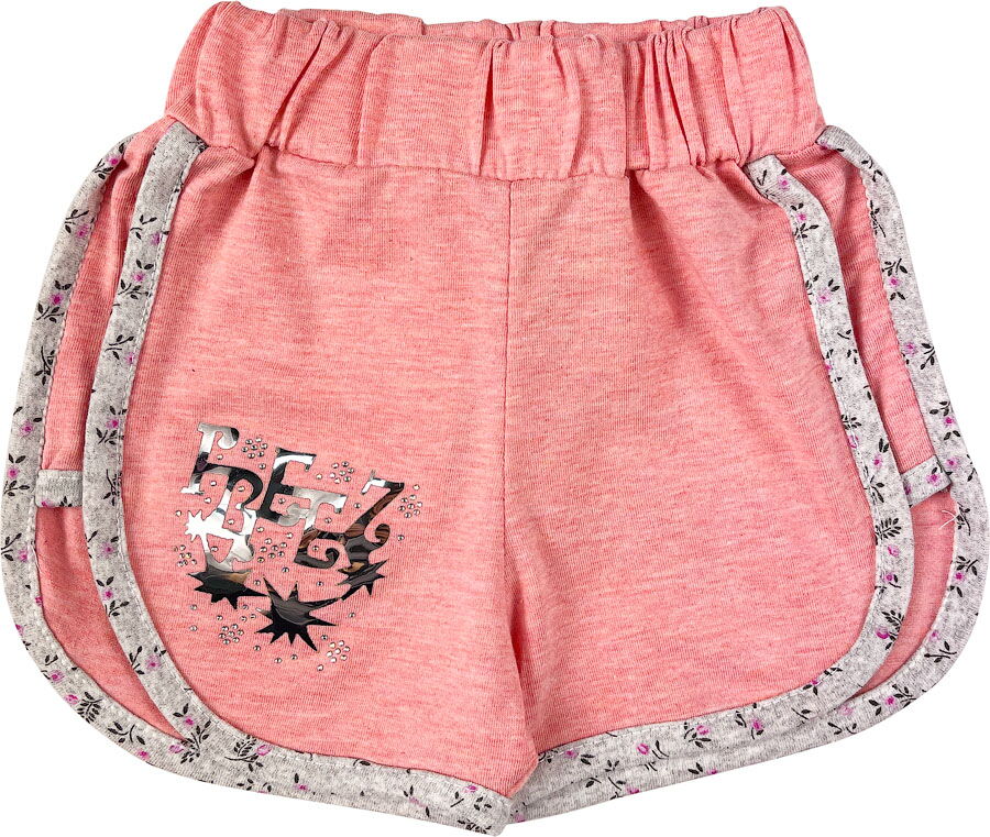 Летние шорты для девочки розовые 019481 - цена