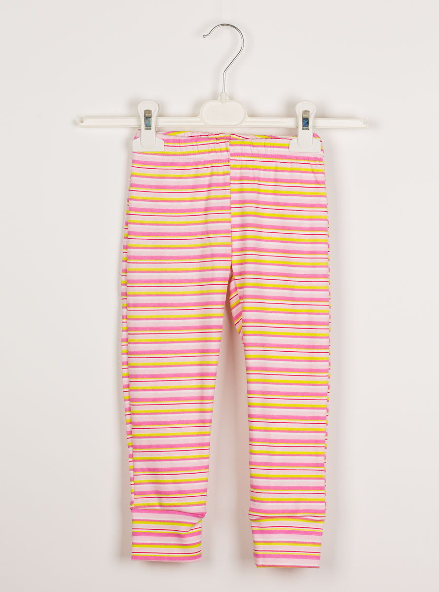Пижама для девочки Фламинго Пазлы белая 245-222 - размеры