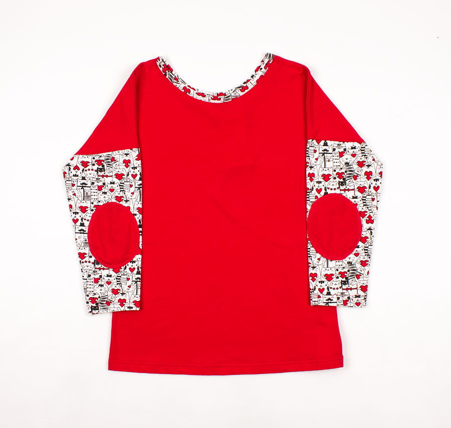 Пижама женская VVL Коты красные 240/1 - размеры