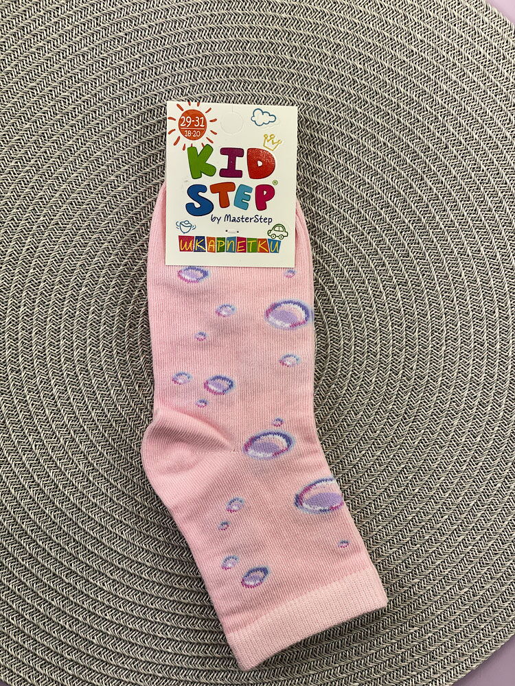 Носки деми KidStep Бульбашки розовые арт.4021 - цена