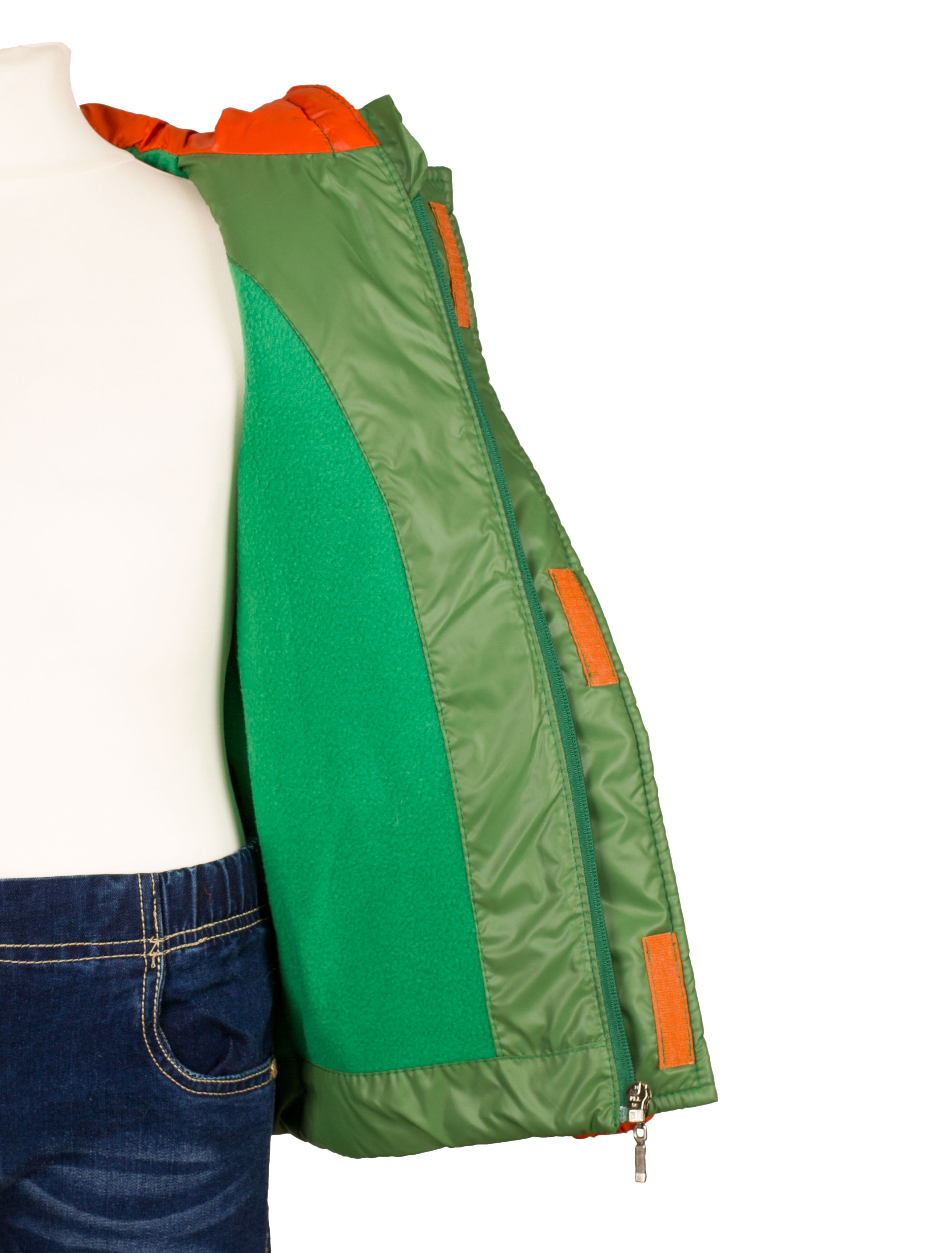 Куртка для мальчика Одягайко зеленая 2675 - фотография