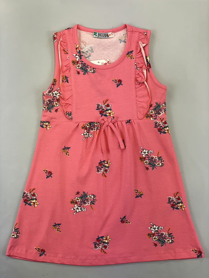 Платье для девчоки PATY KIDS Цветочки розовое 51316 - цена