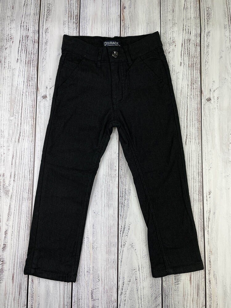 Утепленные брюки для мальчика Grace черные 85918 - цена