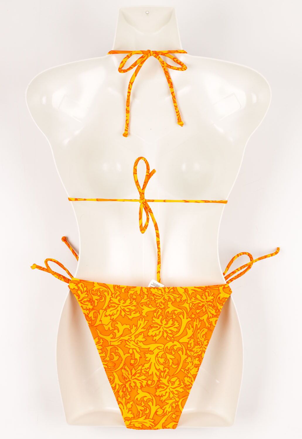 Купальник женский раздельный GOLDEN LADY оранжевый SK-0741 - размеры