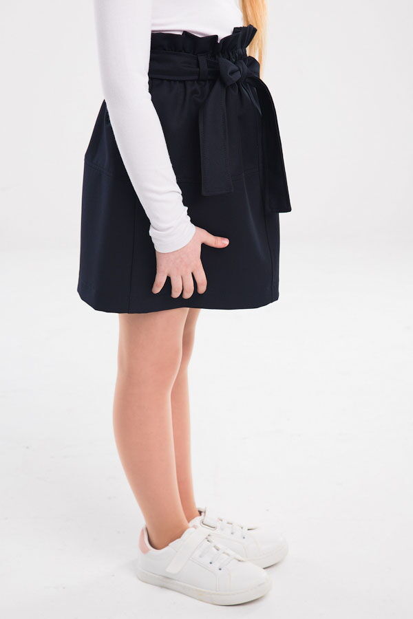 Школьная юбка для девочки SUZIE Миранда черная 84001 - фото
