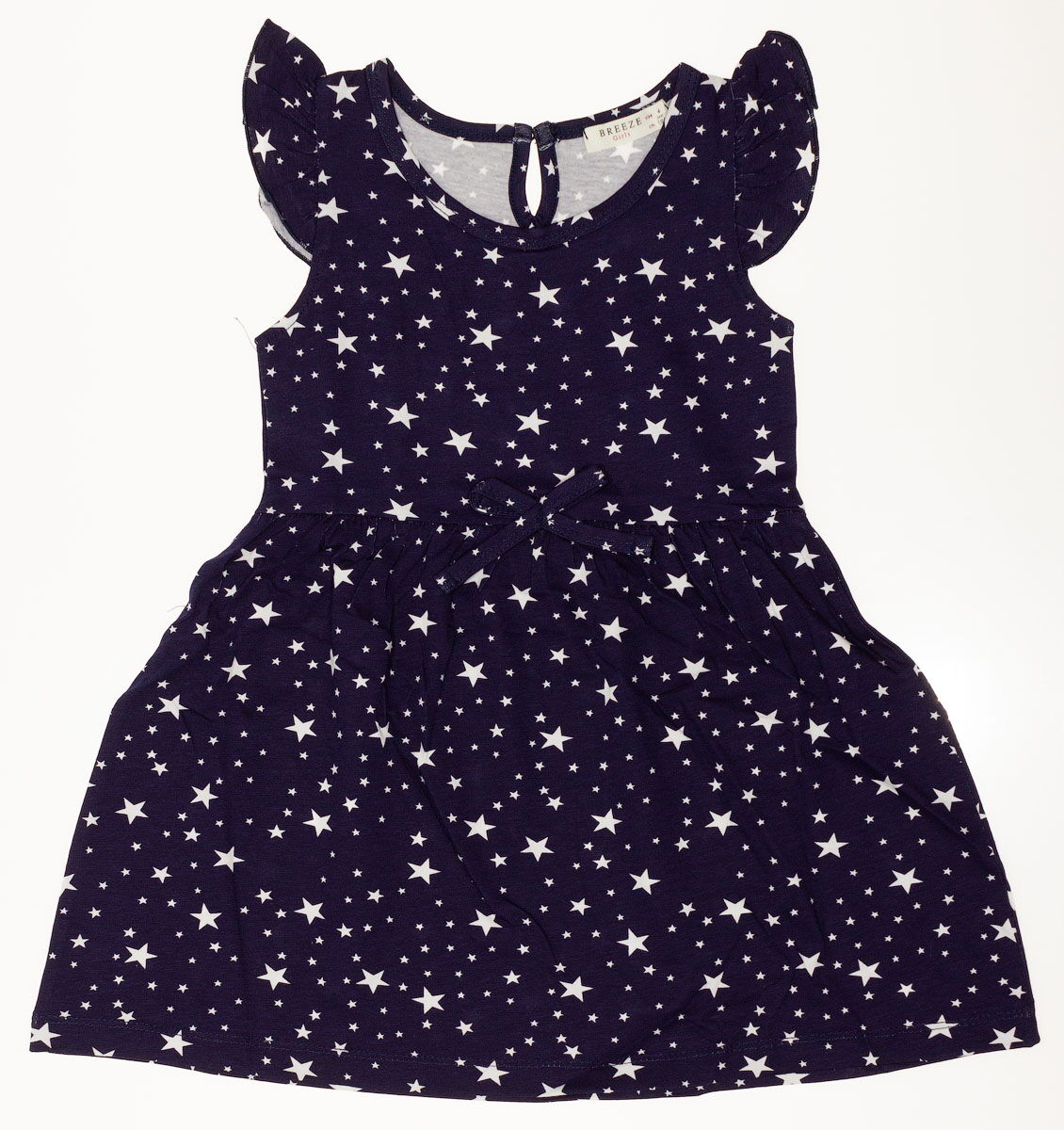 Платье для девочки Breeze Звездочки темно-синее 11147 - цена