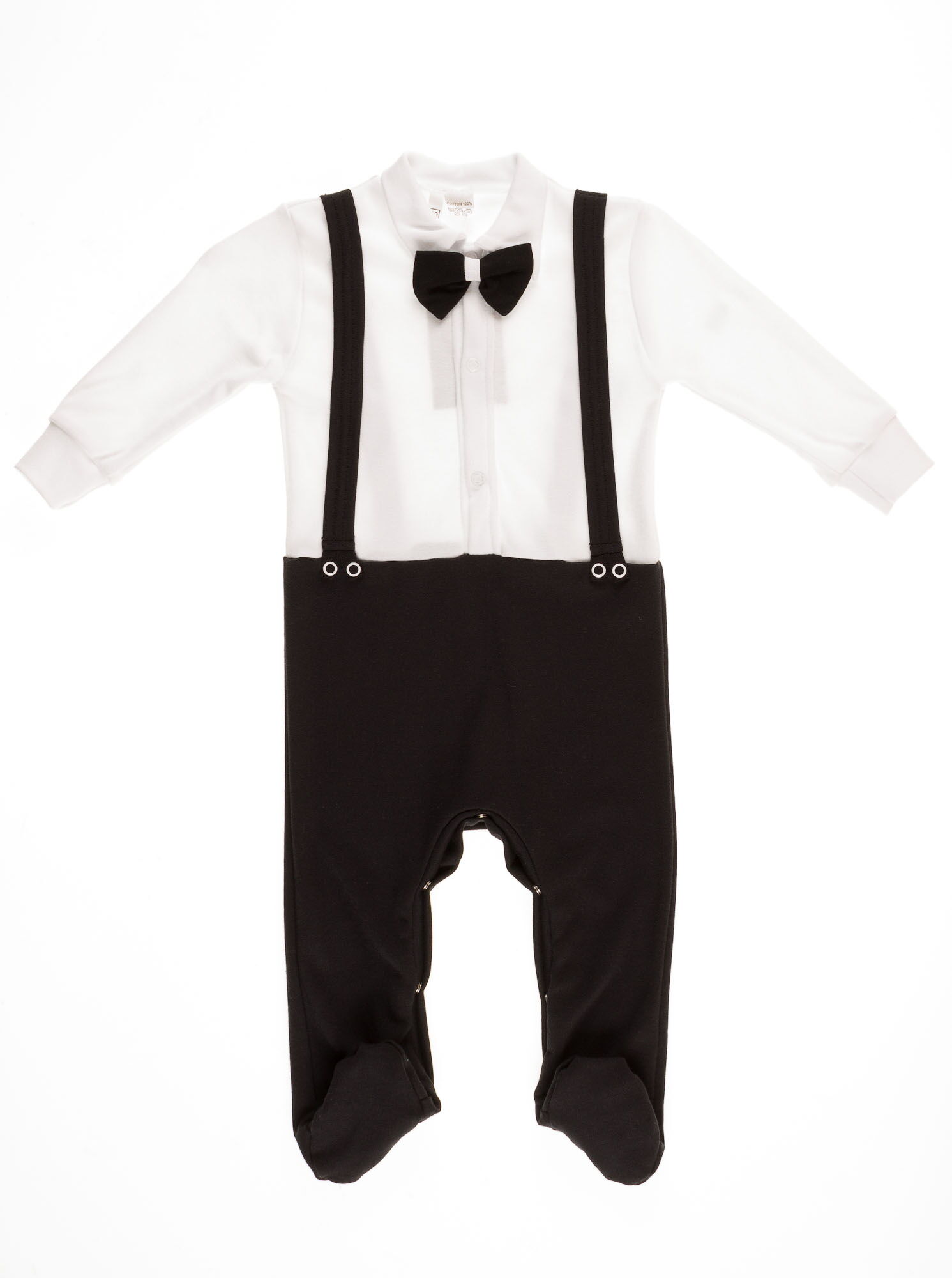 Человечек для мальчика Family Pupchik Джентельмен черный 9001 - цена