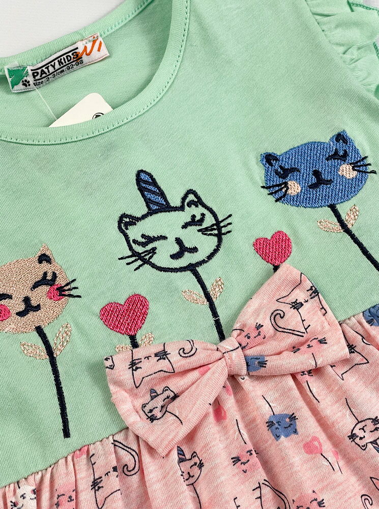 Платье для девочки PATY KIDS мятное 51365 - картинка