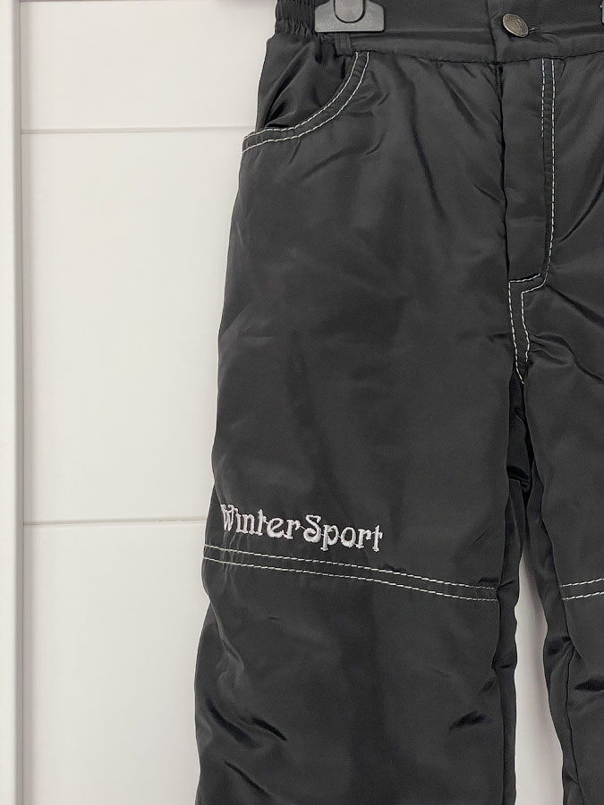 Штаны утепленные зимние Kozachok Winter Sport черные 4272 - фотография