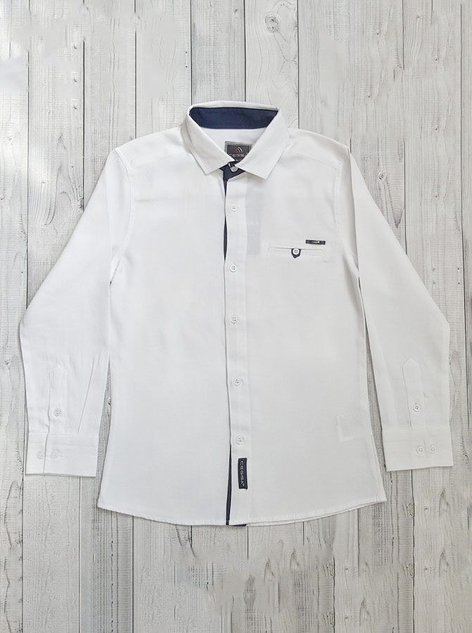 Рубашка для мальчика Cegisa белая 8167 - цена