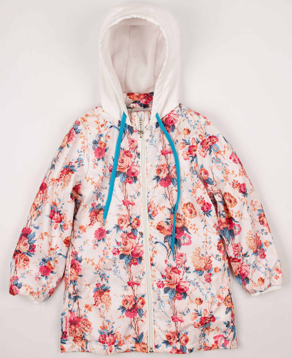 Куртка для девочки Одягайко белая 2659 - цена