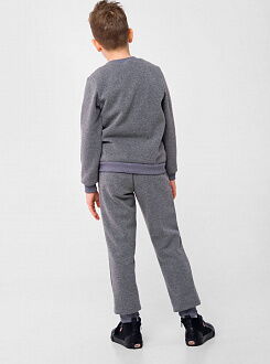 Утепленные штаны для мальчика Smil серые 115446/115447 - размеры