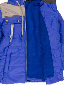 Куртка для мальчика ОДЯГАЙКО синяя 22147 - фотография