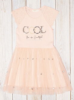 Платье для девочки Breeze COOL персиковое 12762 - цена