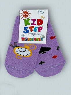 Носки для девочки Kidstep Часики сиреневые 4022 - цена