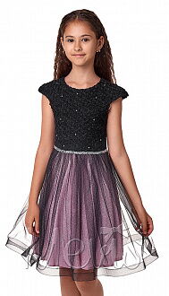 Нарядное платье Mevis фиолетовое 2986-01 - цена