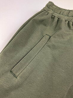 Спортивные штаны для мальчика Kidzo темно-зеленые 2108-1 - фотография